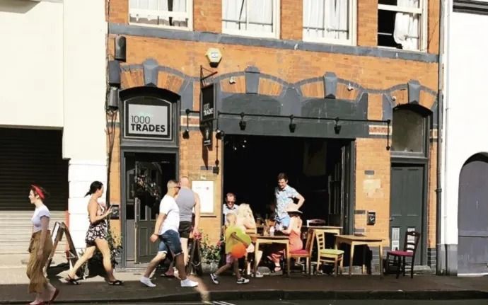 1000 Trades birmingham bar 1