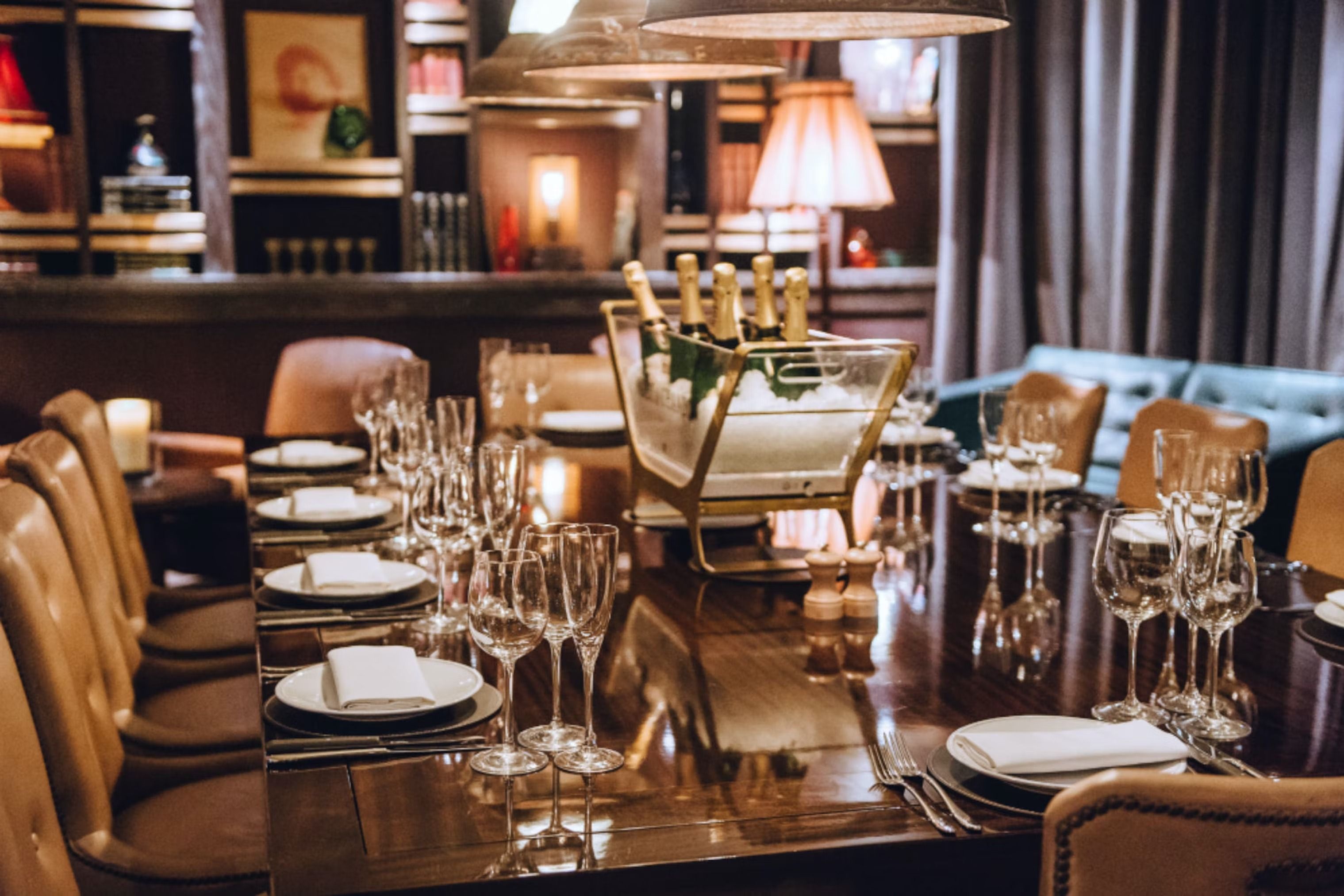 100 wardour street soho christmas dinner 1