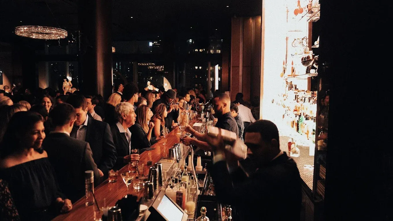 A NYC wedding venue overlooking Central Park: Ascent Lounge image 3