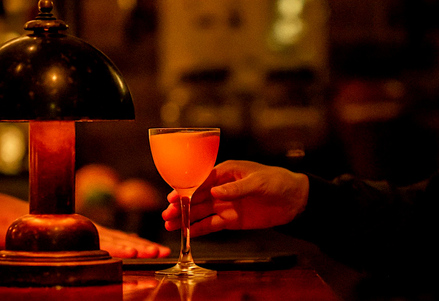 cocktail at two one four cocktail bar in bermondsey london