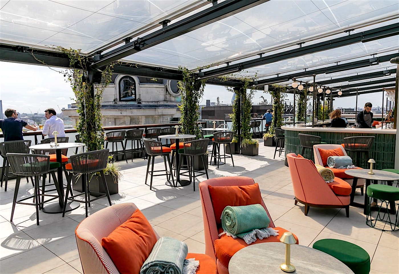 Wagtail Rooftop Bar and Restaurant London Bridge Christmas Party
