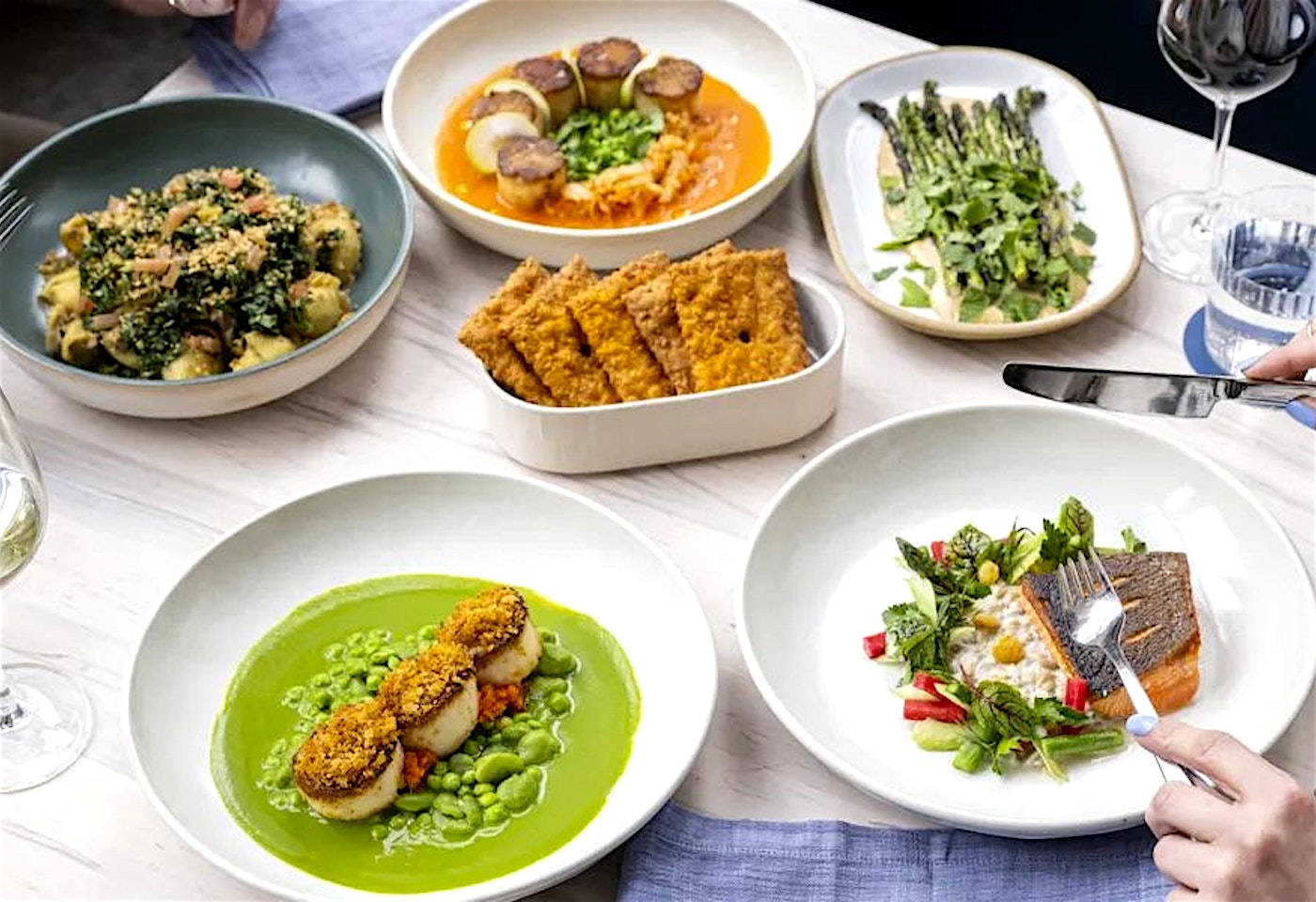 Midtown birthday dinner menu selections