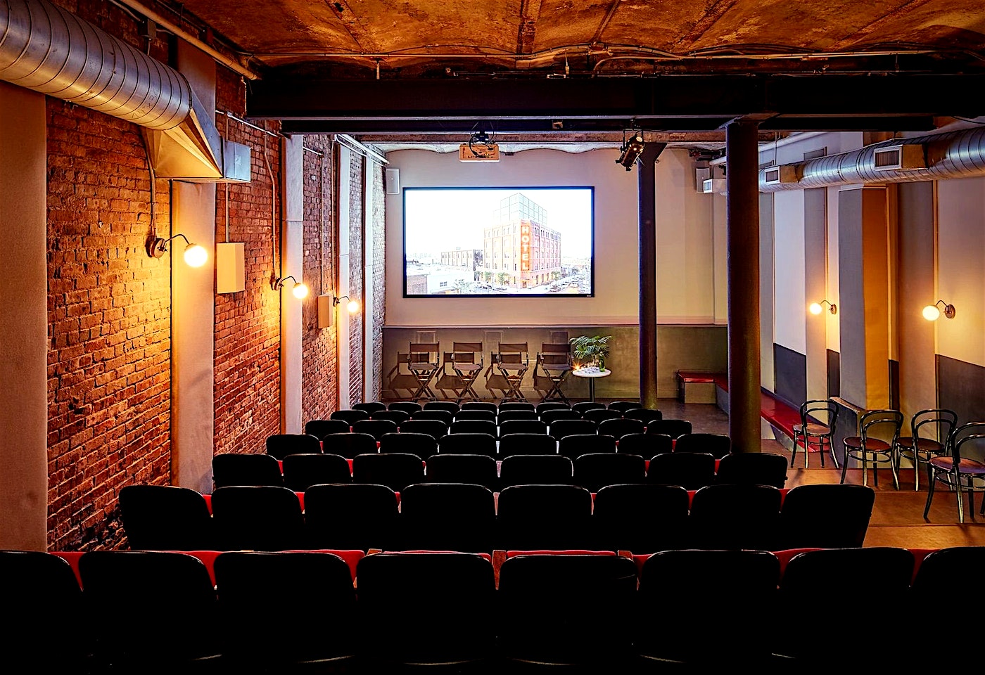 Wythe Hotel Screening Room Brooklyn Birthday Venue