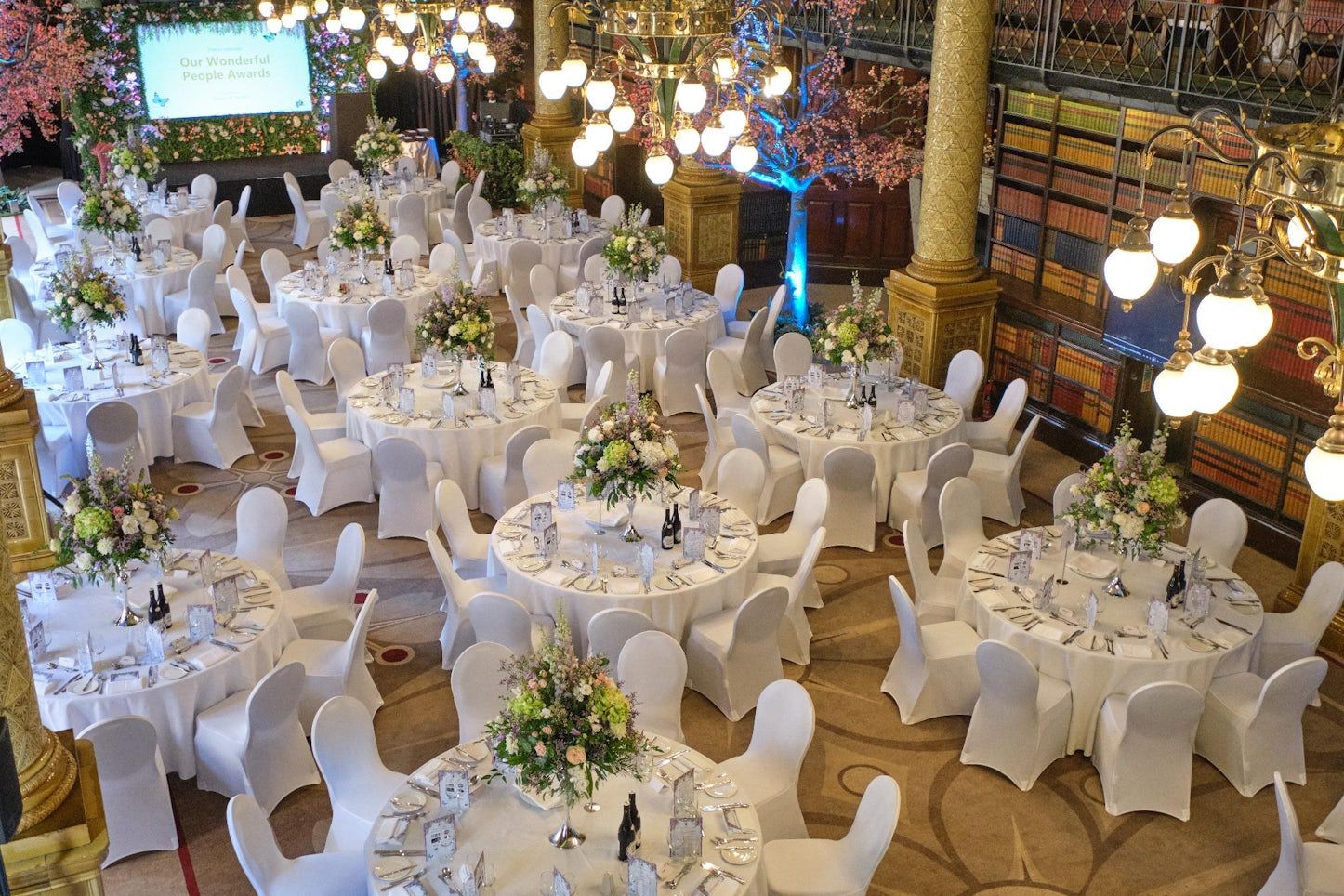 The Royal Horseguards Gladstone Library Event Room Black Tie Christmas London