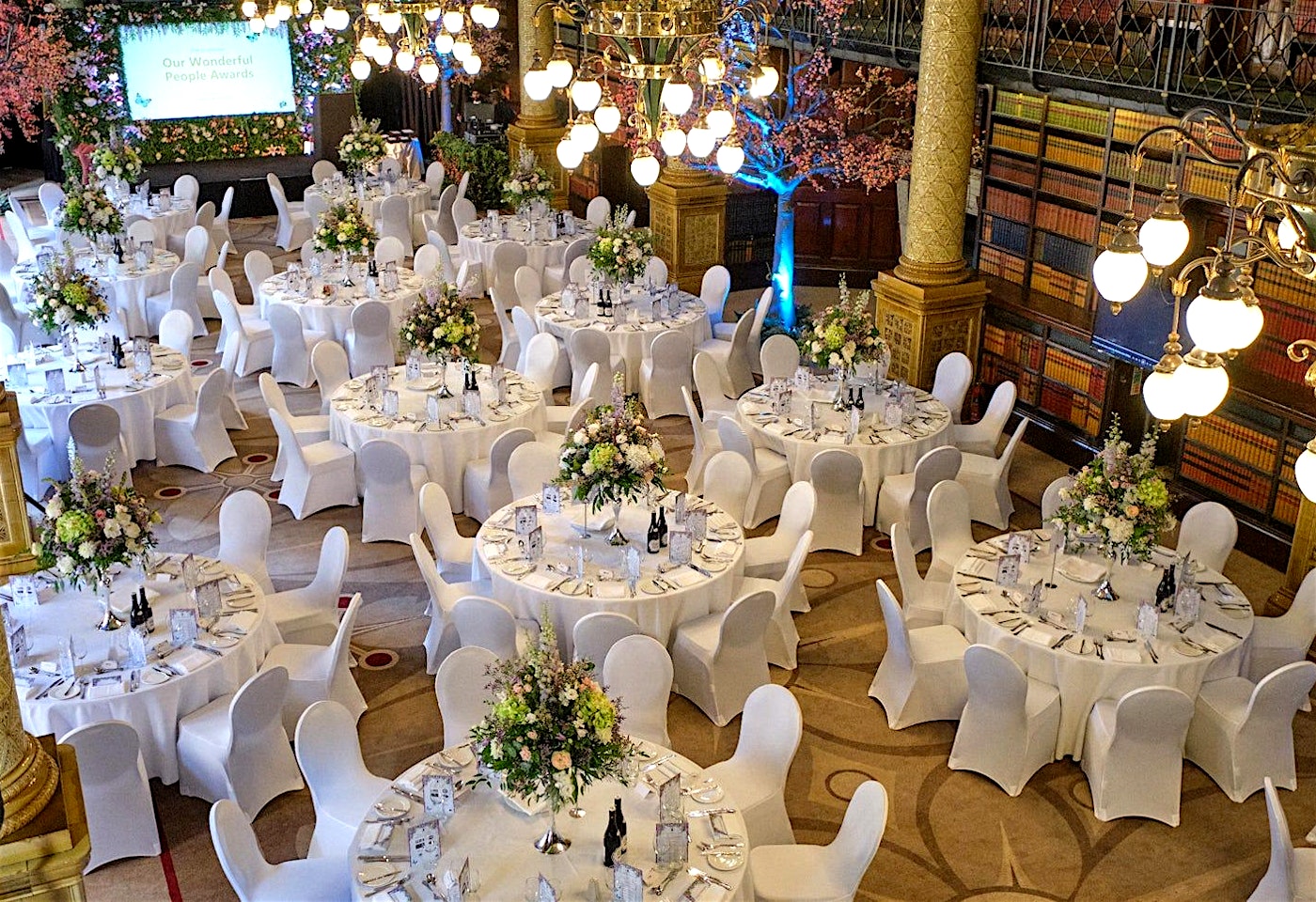 The Royal Horseguards Gladstone Library Event Room Black Tie Christmas London