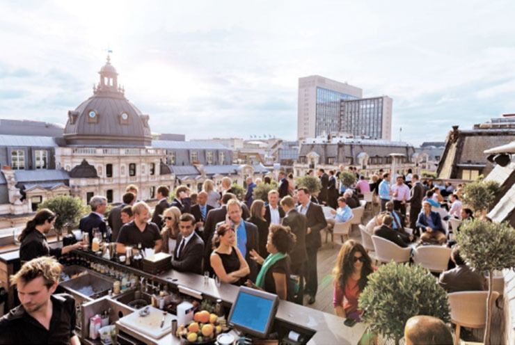 Aqua Kyoto London dinner with a view 2