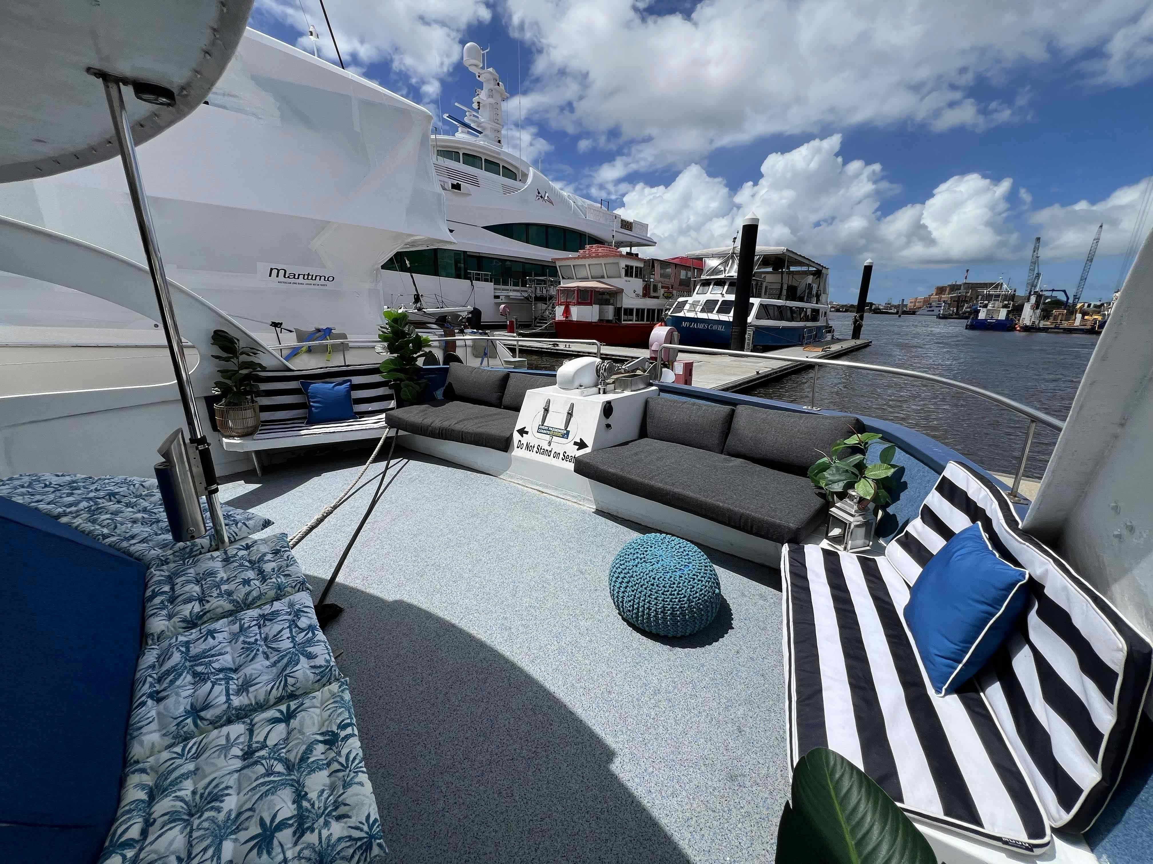 Aquarius Charters | Boat Charter Exclusive Hire | Venue Hire Brisbane | 1