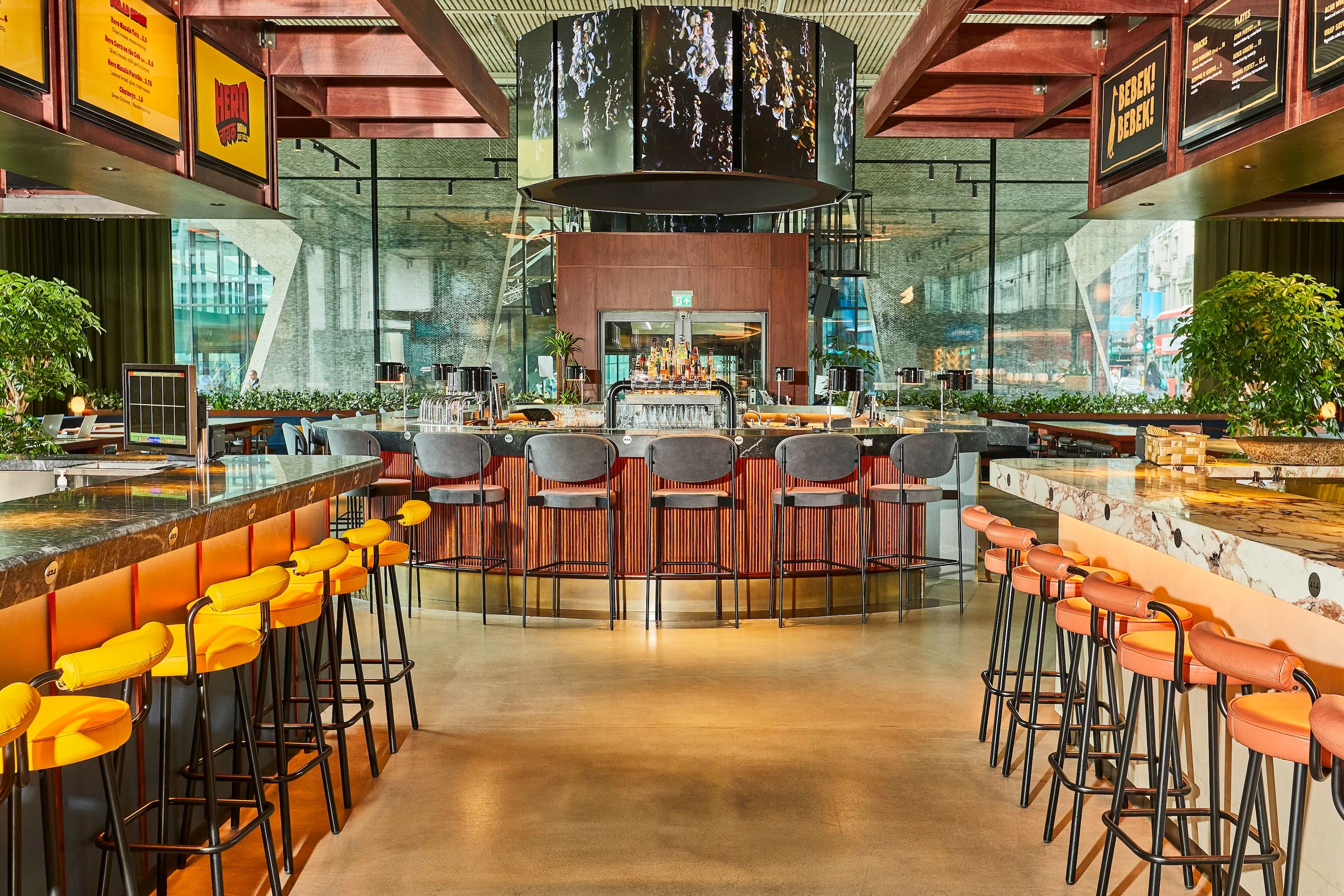 Arcade food hall london restaurant hire