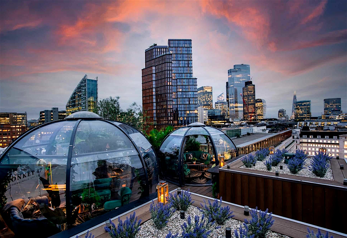 Aviary London dinner with a view 1