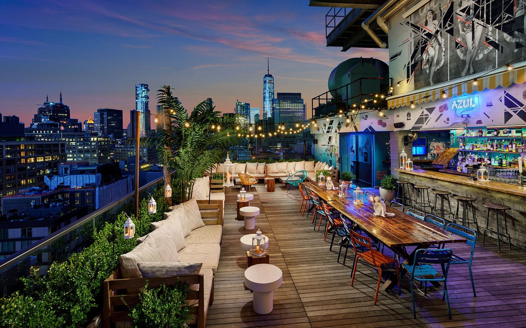 Hire Rooftop bars in West Village venues