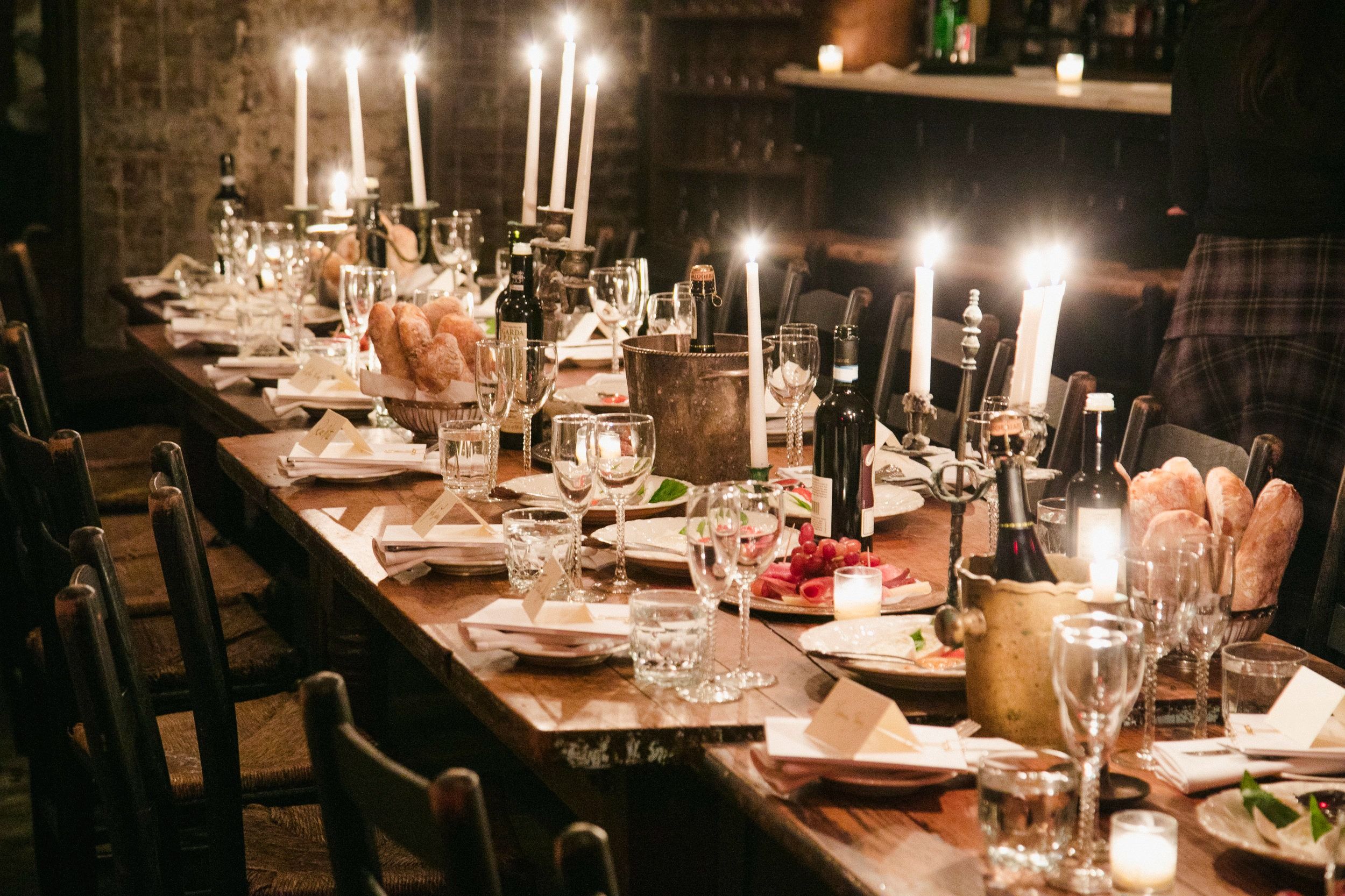 Bacaro Private Party Manhattan NYC Rent