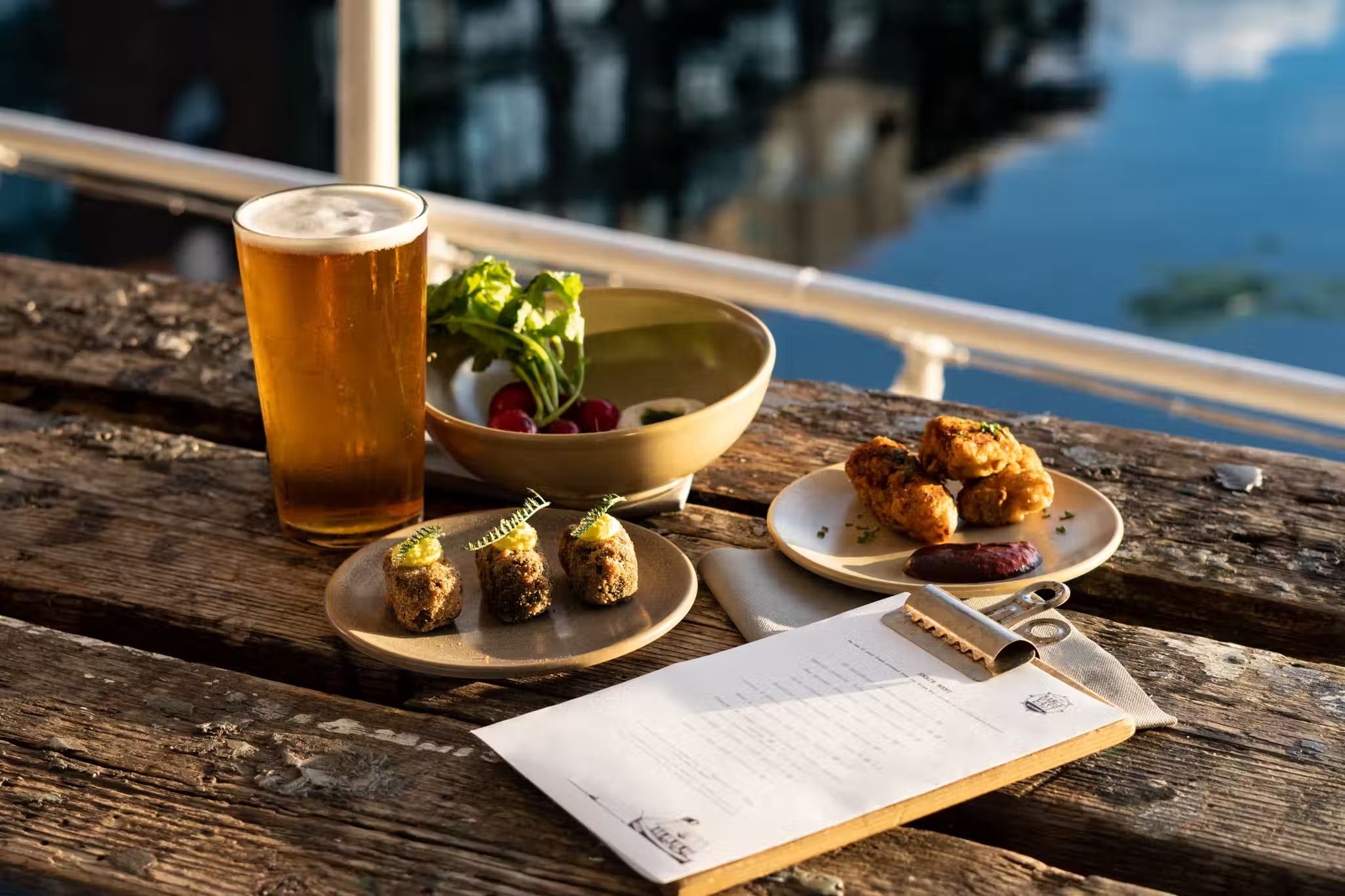 Barge east East London roofotp bar 3