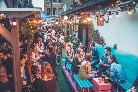 Barrio Shoreditch beer garden 2