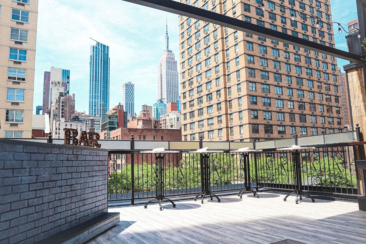 Bella Union rooftop bar Manhattan outdoor party
