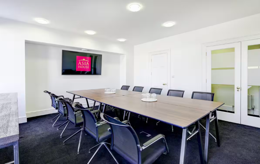 Boardroom at Asia House for private hire