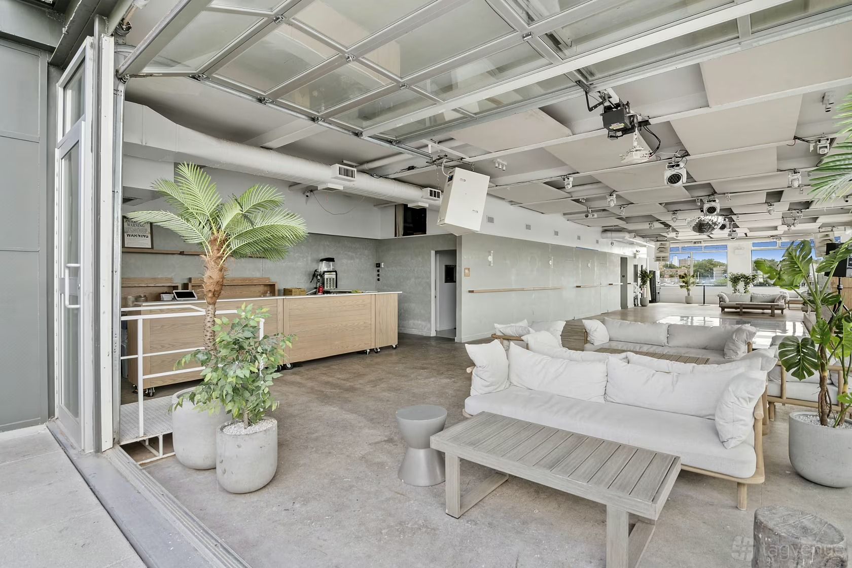 Creative space with skyline views: Bogart House Main Floor image 2