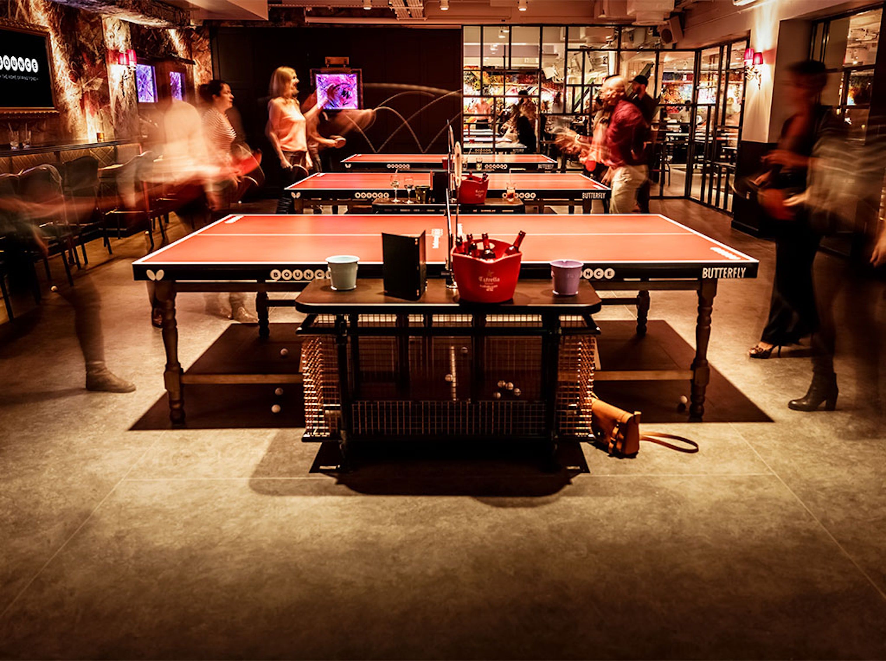 Bounce Shoreditch Activity bar