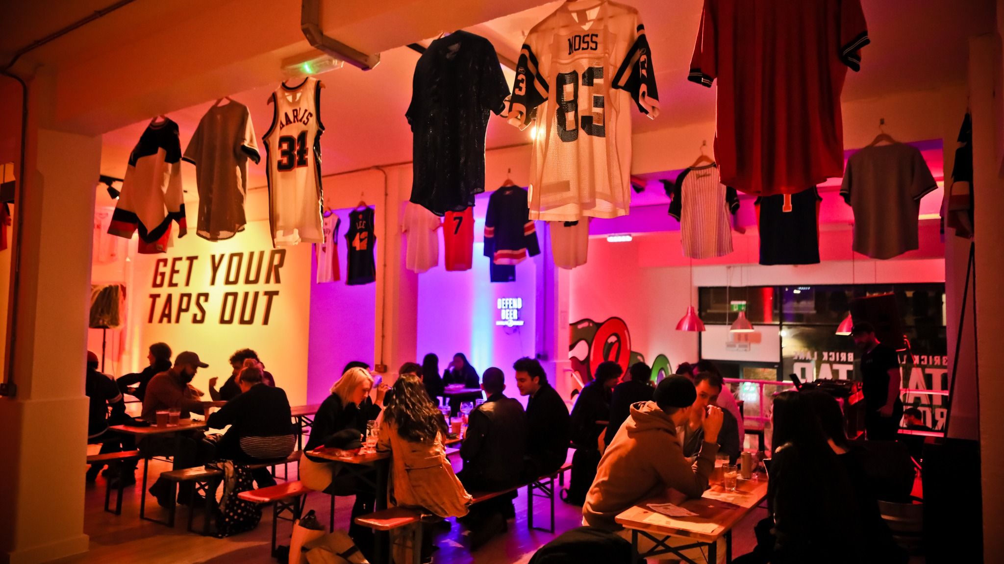 Brick Lane Tap Room Shoreditch beer garden 2