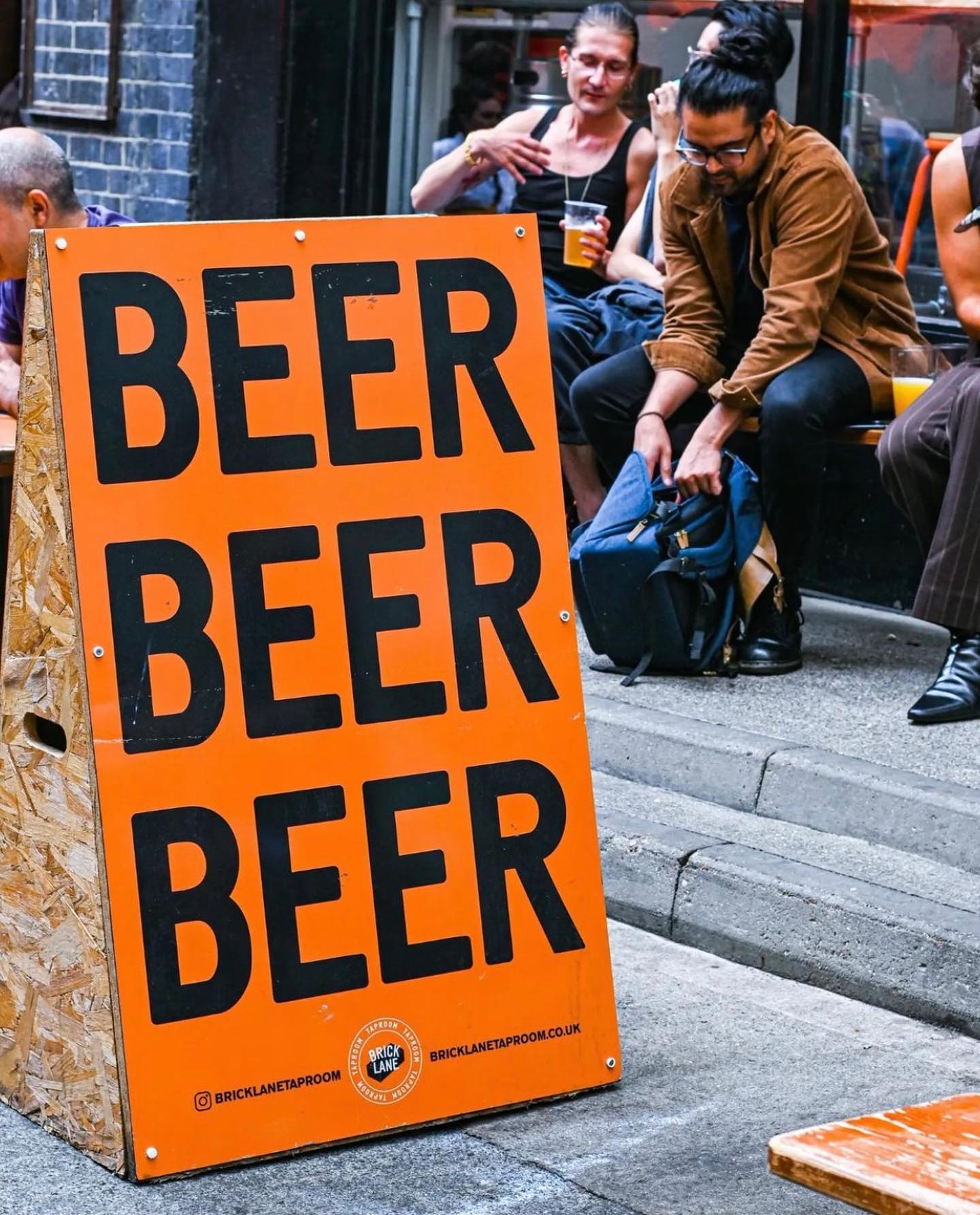 Brick Lane Tap Room shoreditch outdoor bar