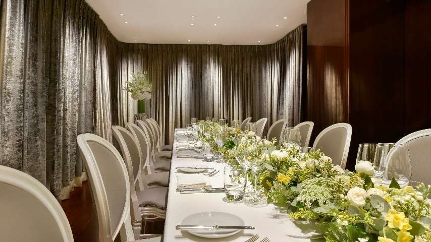 Bulgari Hotel, private room in London