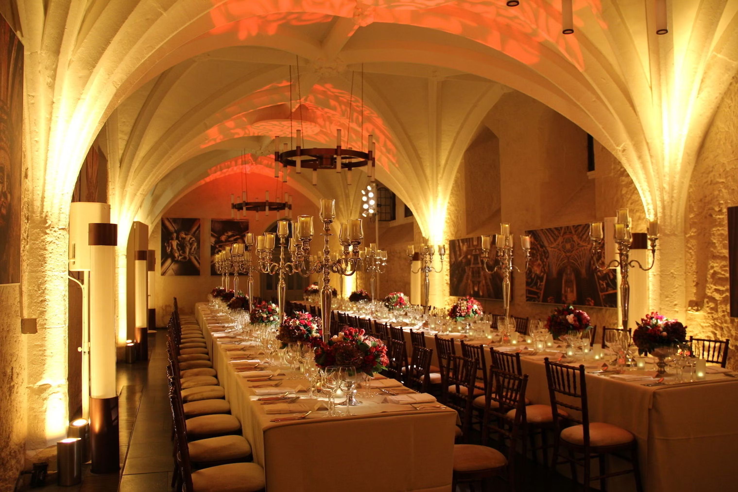 A Christmas party above the cloisters: The Cellarium at Westminster Abbey image 3