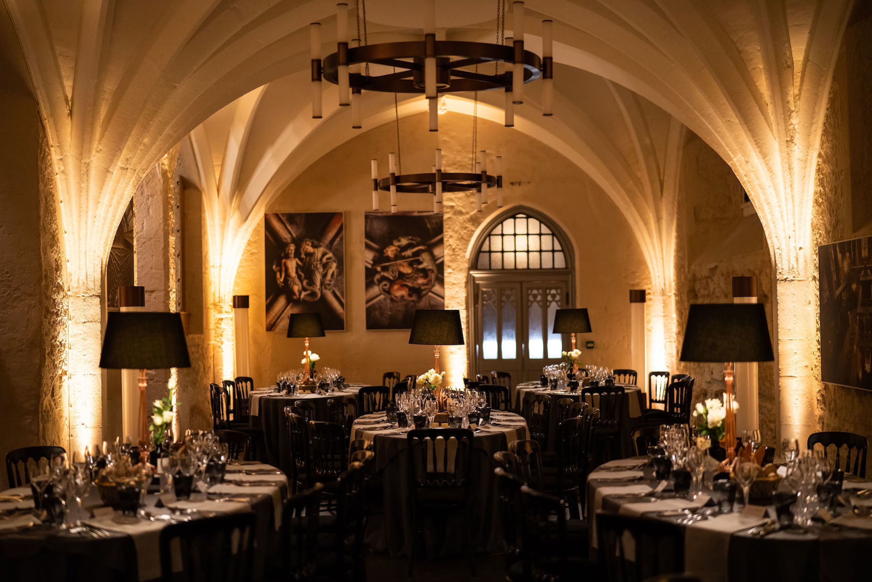 A Christmas party above the cloisters: The Cellarium at Westminster Abbey1
