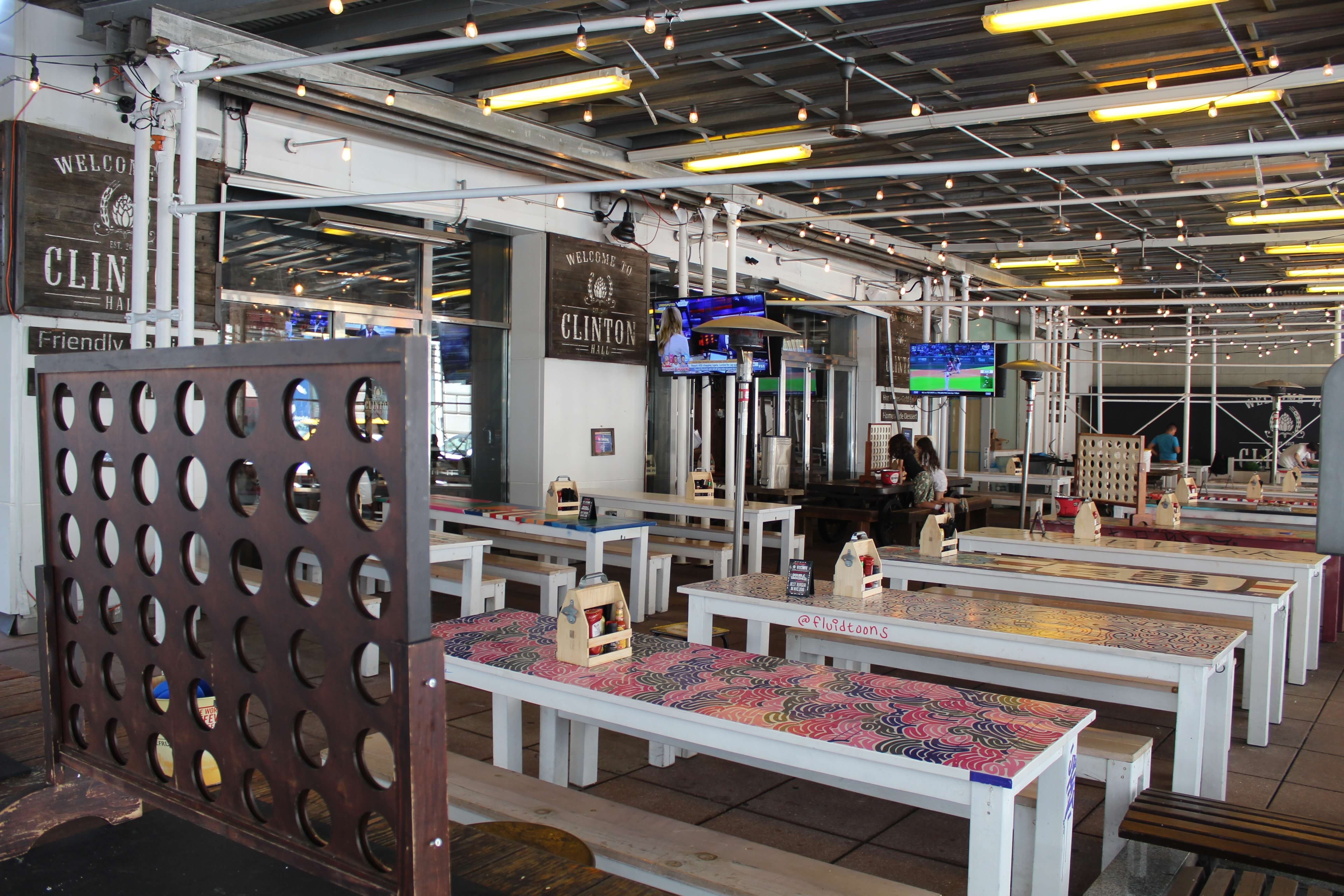 Clinton Hall Financial District Beer Garden NYC