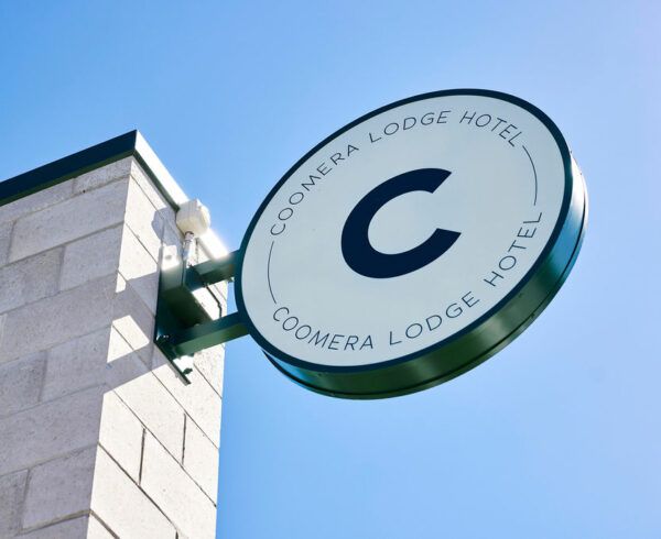 Coomera Lodge Hotel | View of Outdoor Sign to Hotel | Venue Hire Gold Coast | 3