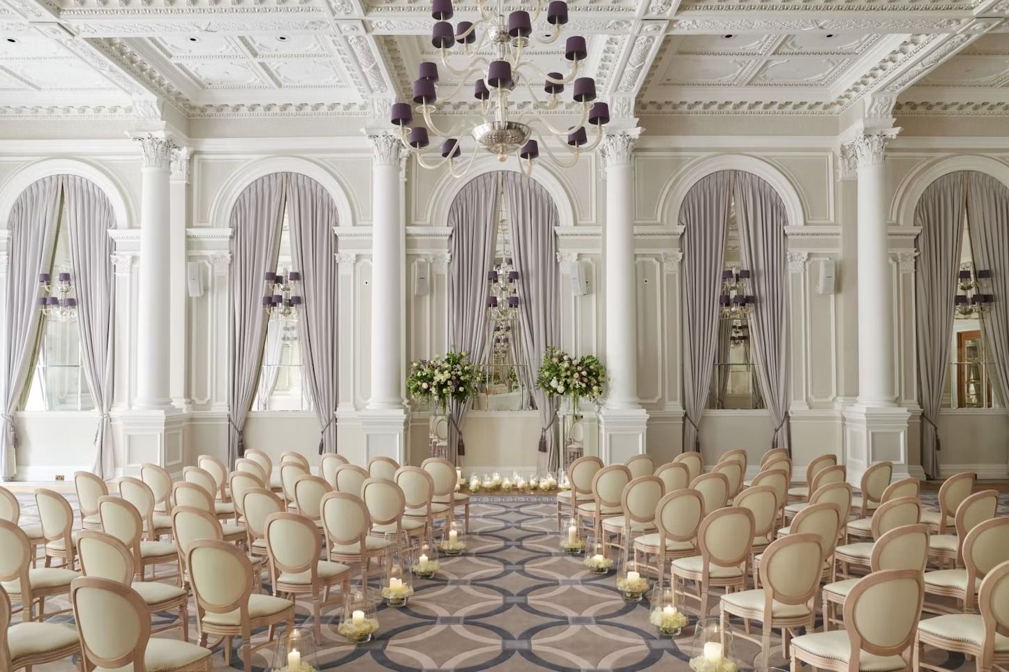 A sophisticated London ballroom: The Ballroom, Corinthia London1