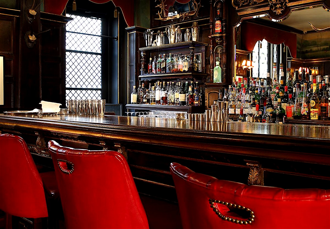The old cocktail bar at Rules in Covent Garden