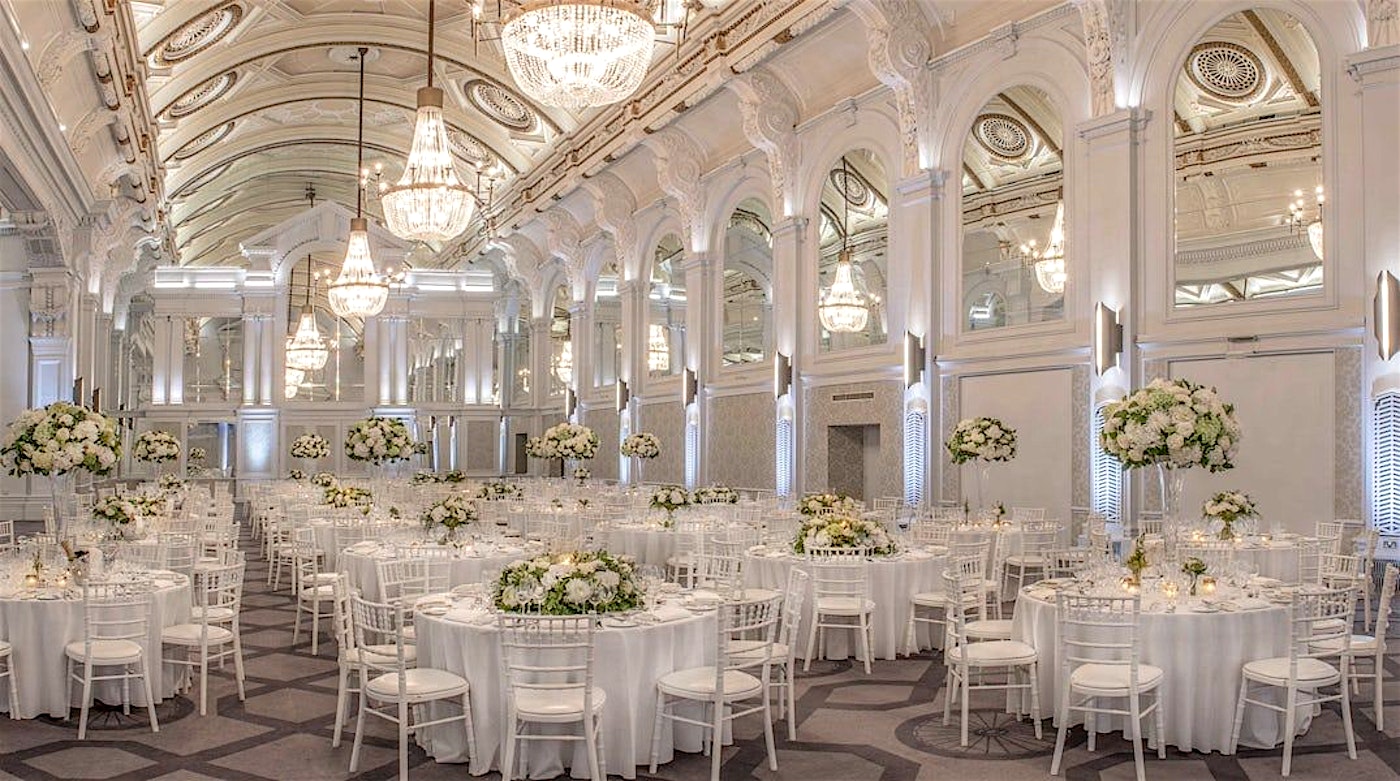 De Vere Grand Connaught Rooms Grand Hall & Balmoral Suite London Banqueting Hall