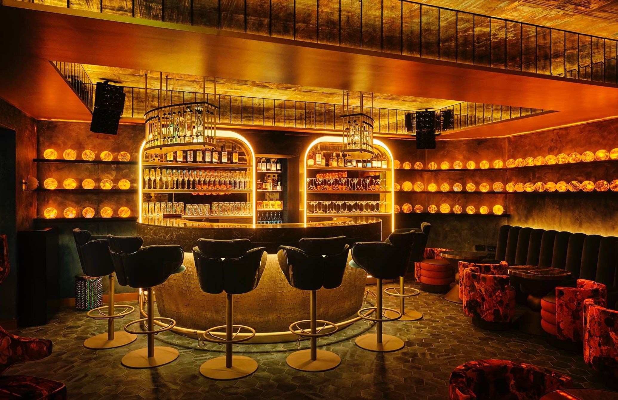 Yep, it's a sex dungeon bar in Soho: Thirteen & dial81