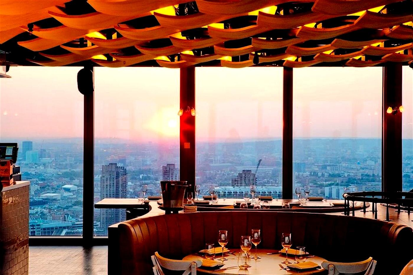Duck and Waffle London dinner with a view 1