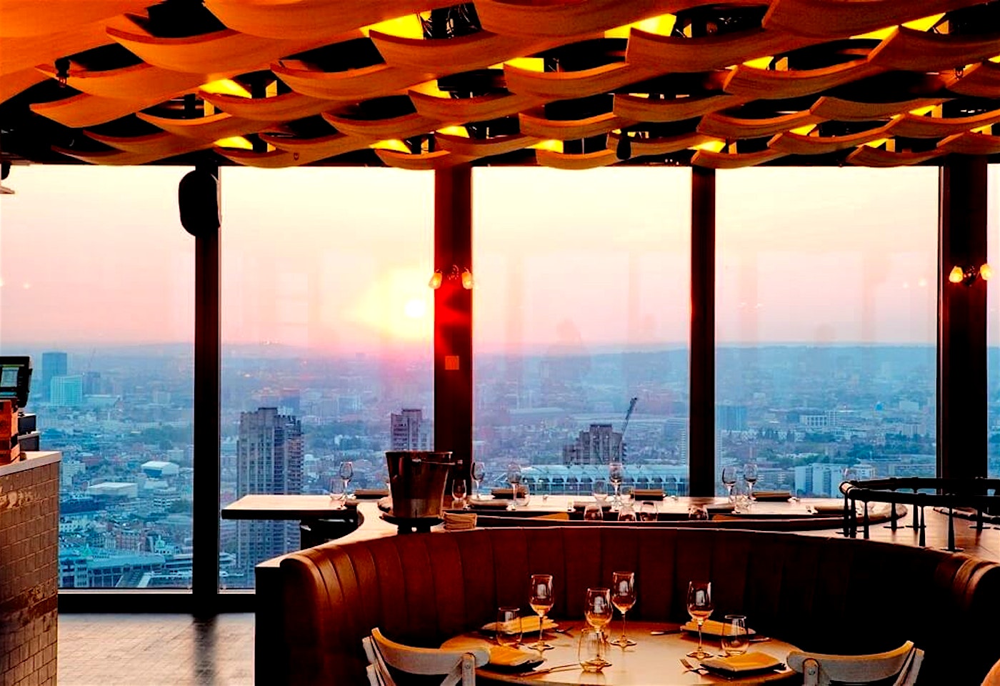 Duck and Waffle London dinner with a view 1