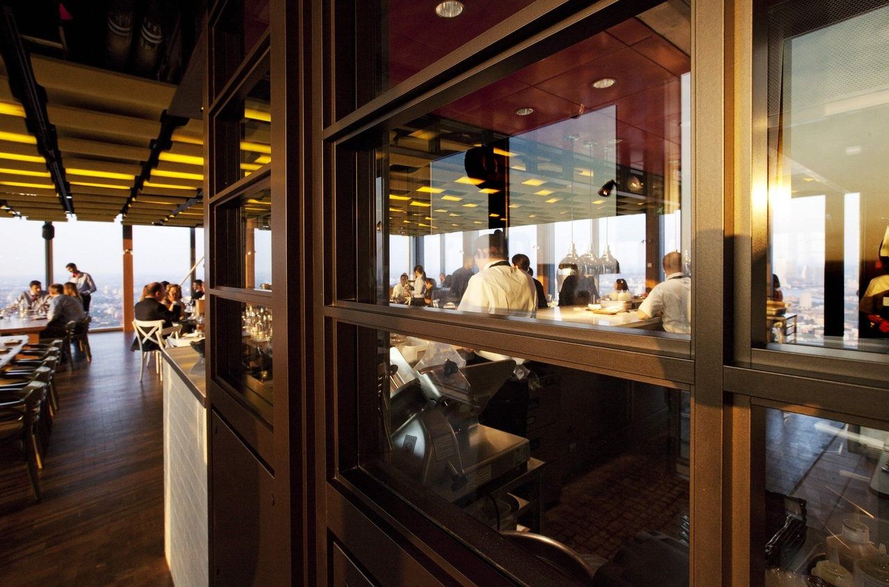 Duck and Waffle London dinner with a view 2