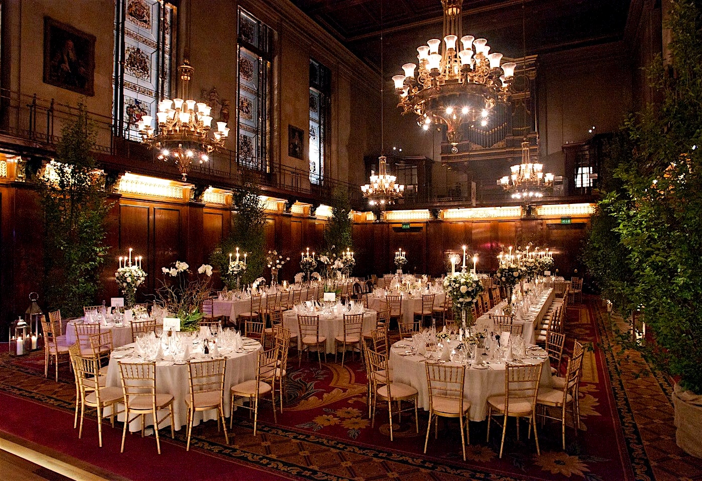 Merchant Taylors' The Great Hall Black Tie Christmas Party