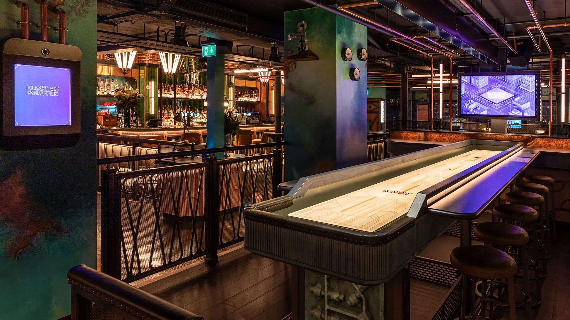 Electric Shuffle Canary Wharf