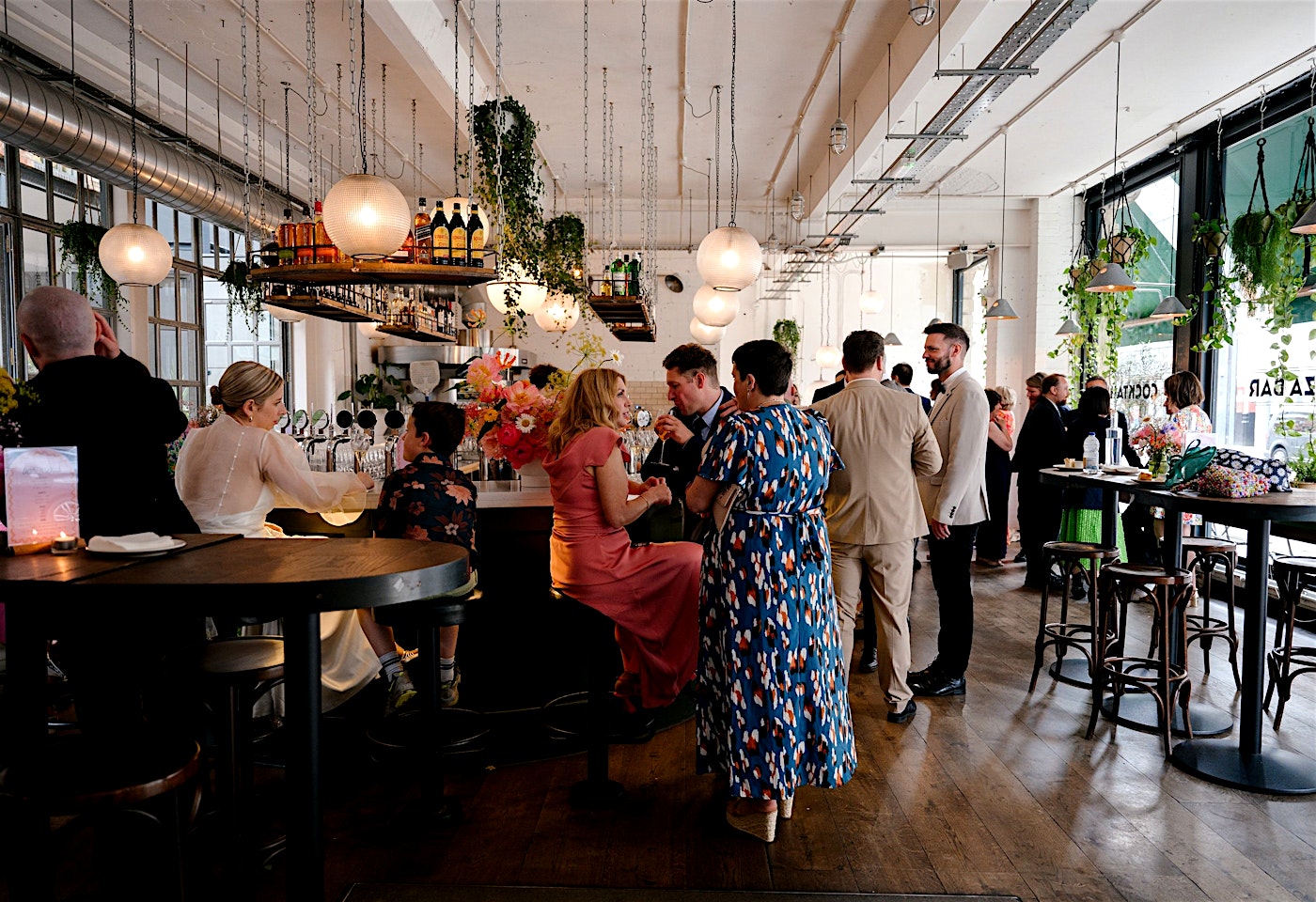 people at FARE private dining room in London