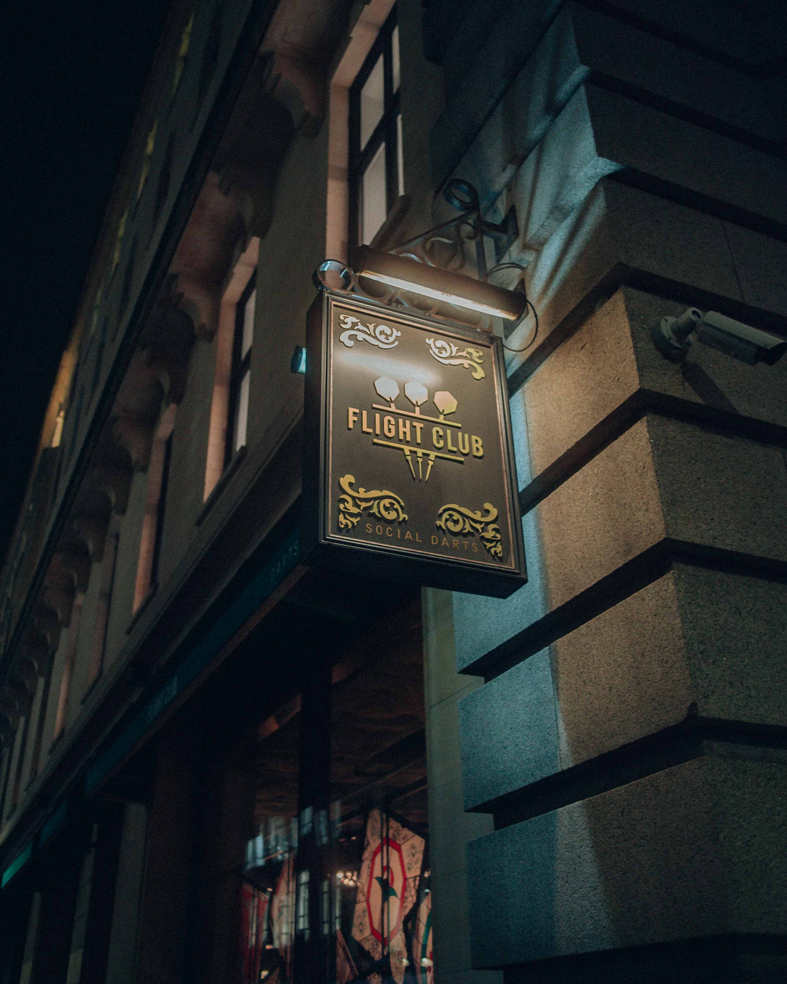 A refined darts activity bar in Shoreditch: Flight Club1