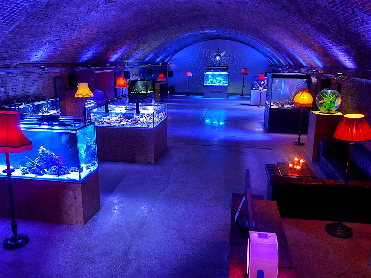 Dalston Fish Tank at the Showroom London Unique Private Dining