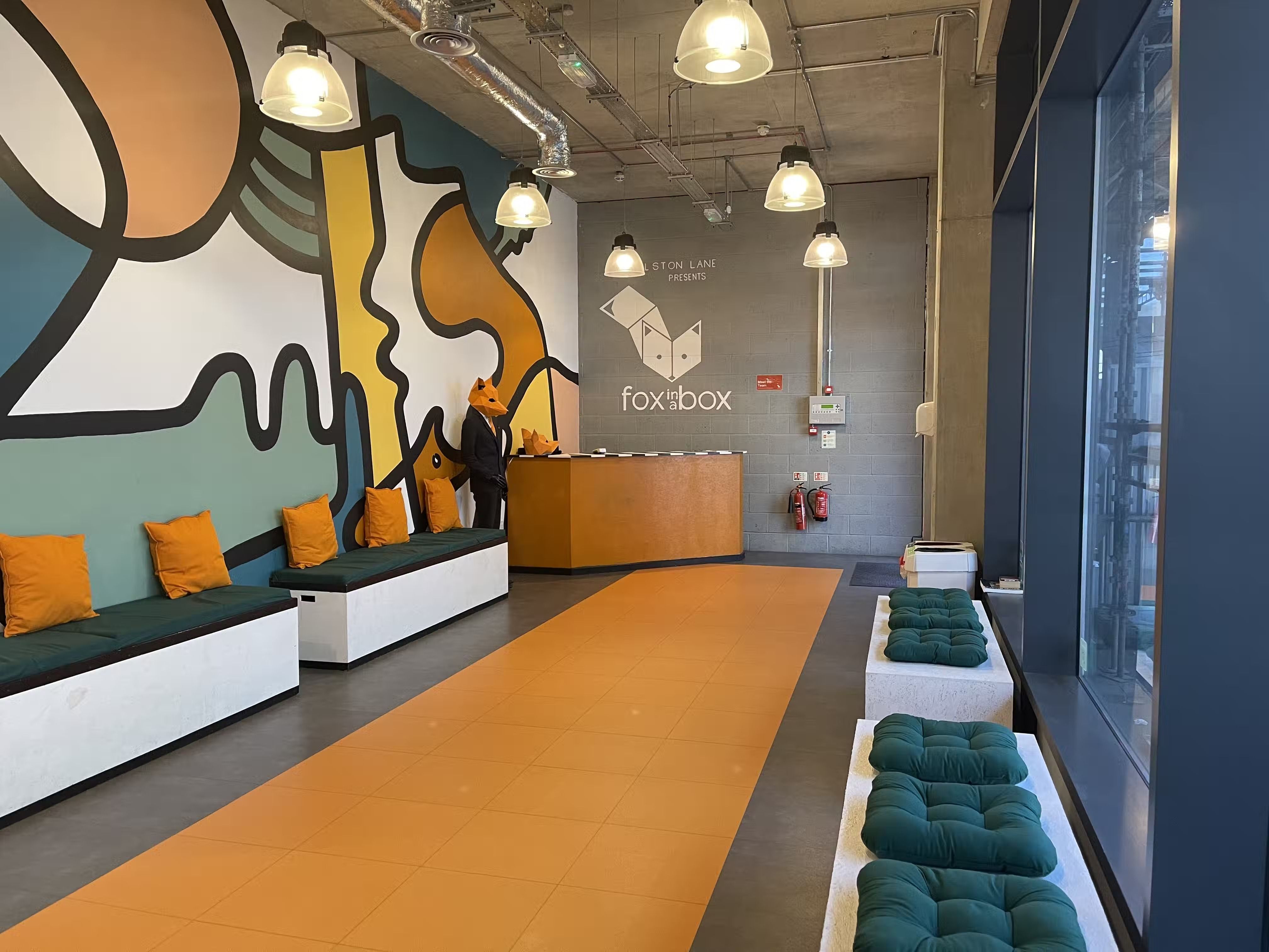 Fox in a Box east london party venues