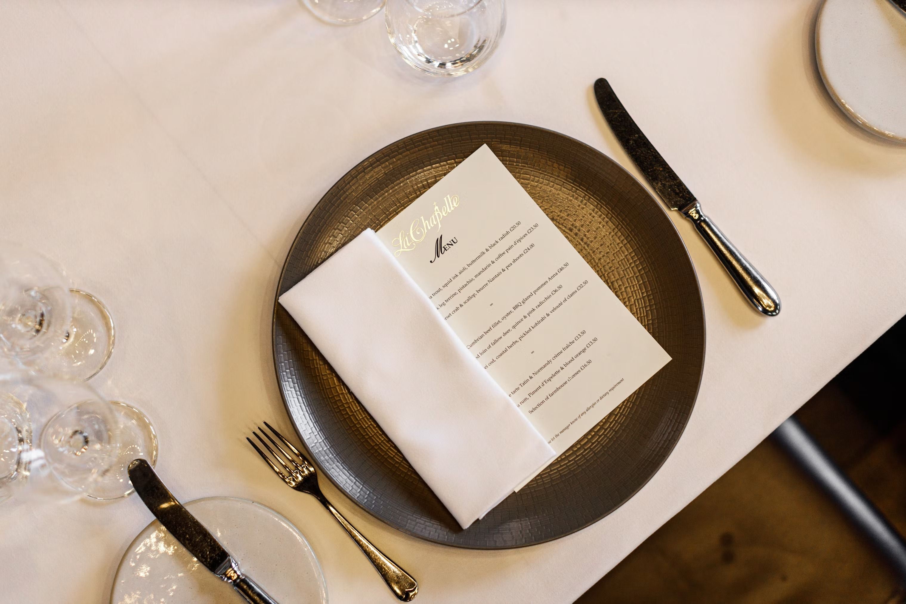 Galvin la chapelle london restaurant hire 3