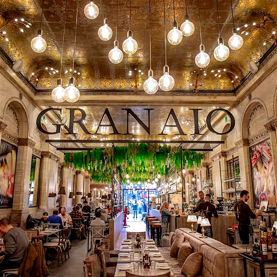 Granaio London birthday restaurant