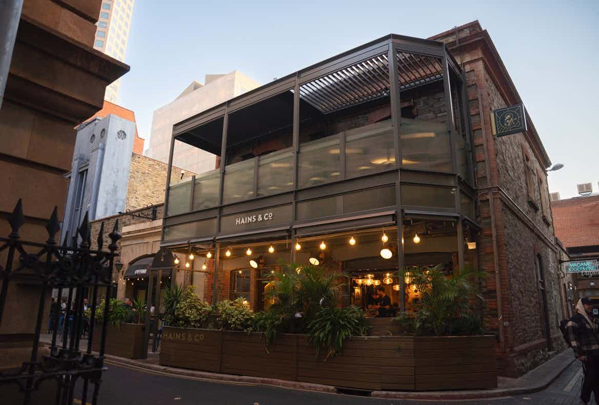 Hains & Co. | view of restaurant | Venue Hire Adelaide | 2