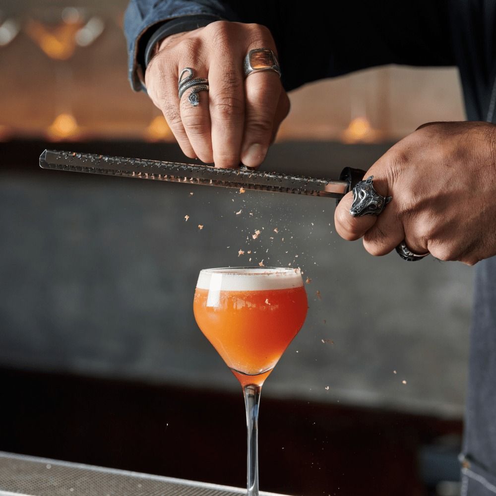 Harriets Rooftop Brooklyn Private Rent NYC Cocktail