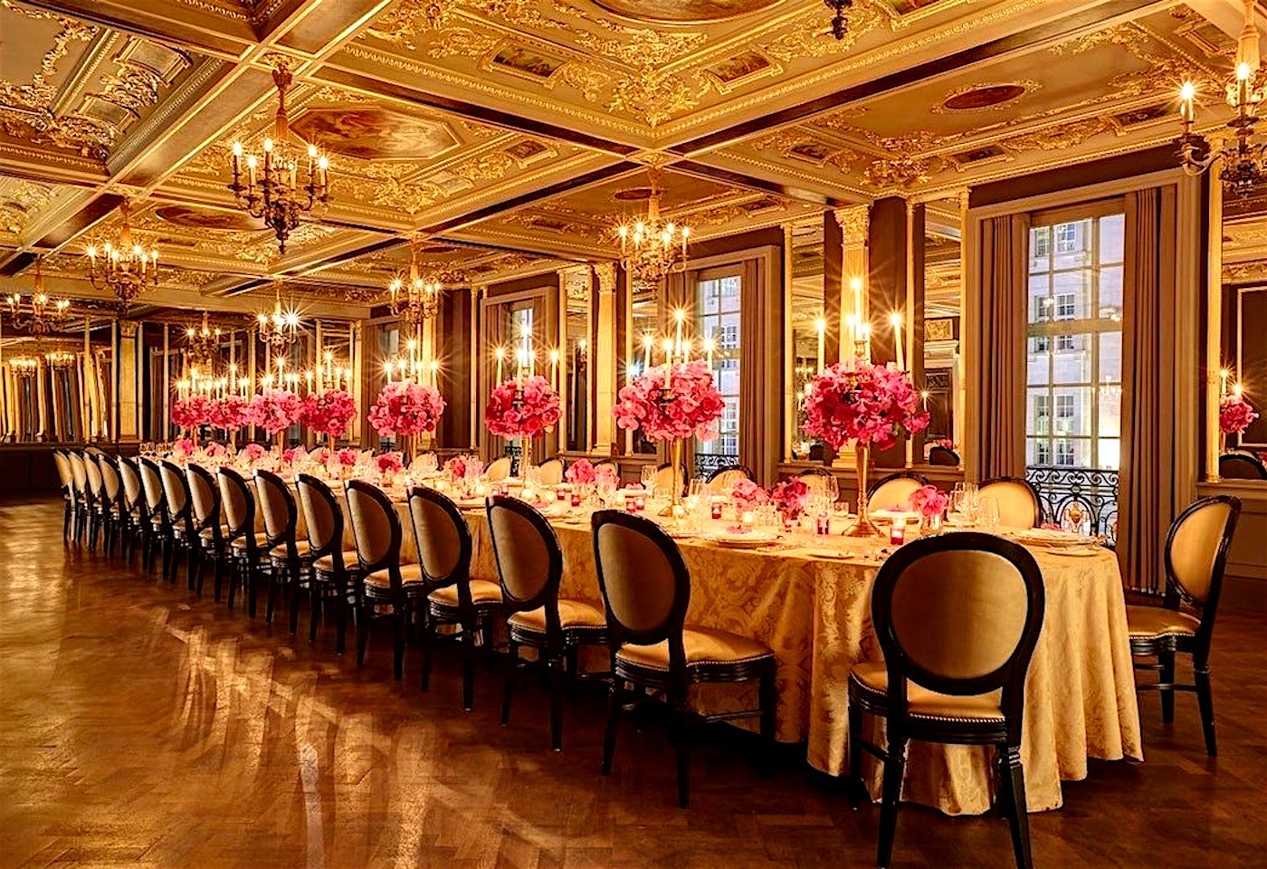 Hotel Café Royal Pompadour Ballroom London Banqueting Hall