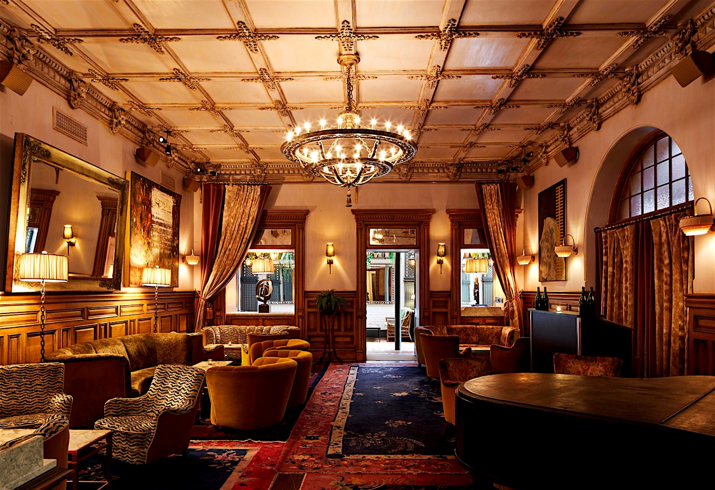 Hotel Chelsea Lobby Bar Rent NYC Piano Room