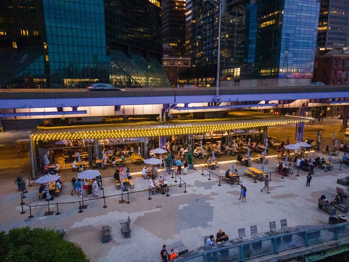 A large waterfront venue to rent for private parties: Industry Kitchen image 2