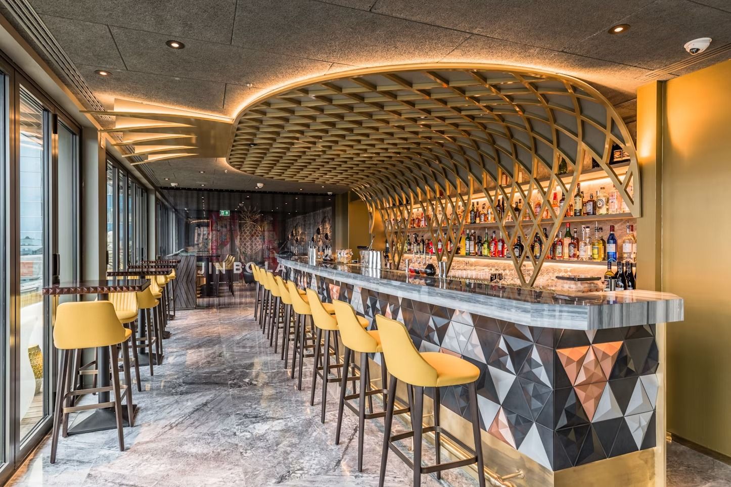 An Asian-inspired outdoor bar: Jin Bo Law1