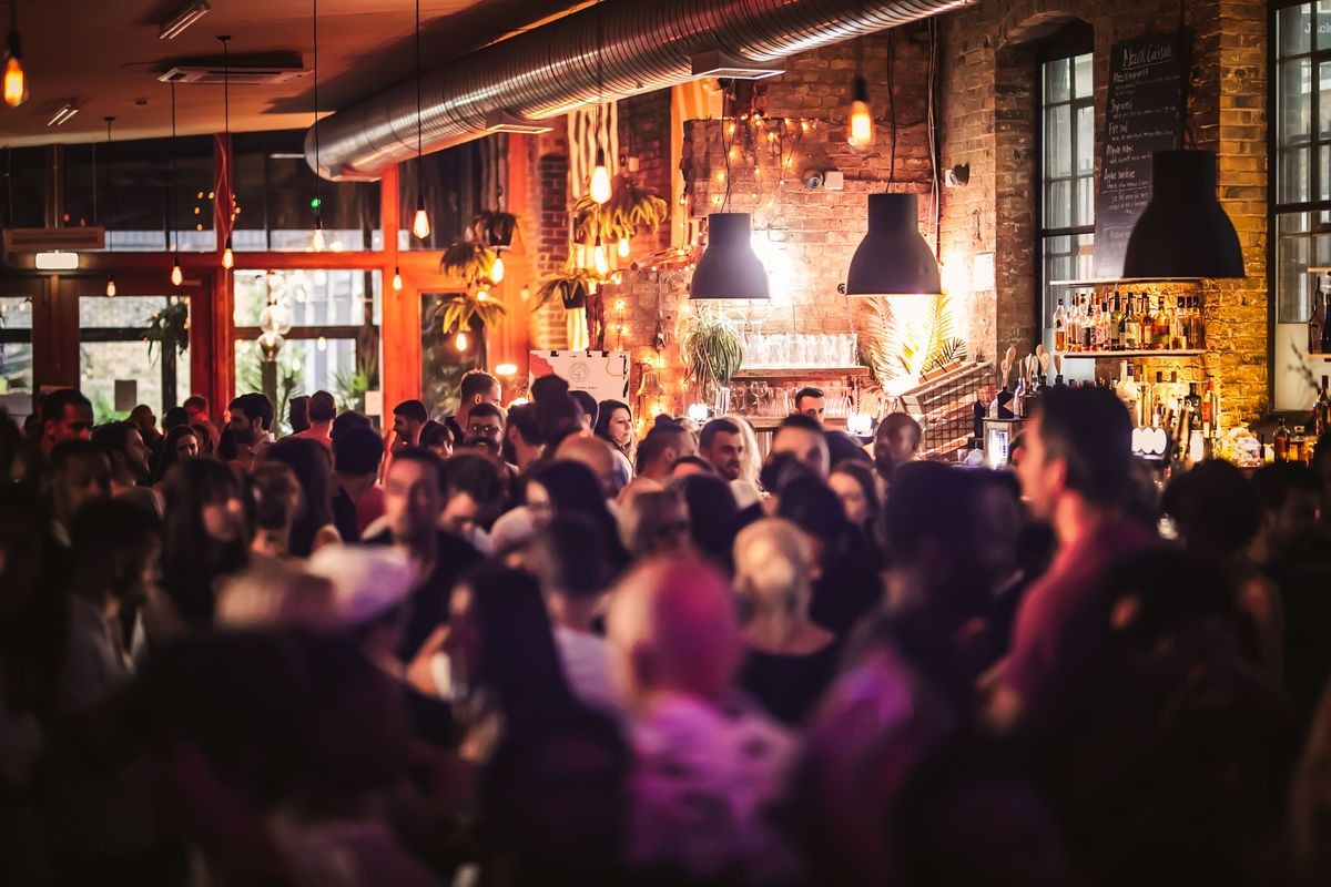 An outdoor bar with a huge stage: Juju's Bar & Stage1